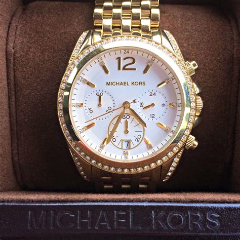 michael kors black sparkle watch